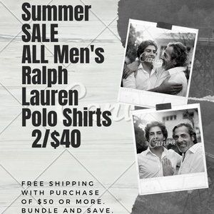 End of Summer Sale Ralph Lauren Polo Shirts